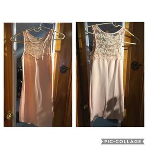 Light pink dress